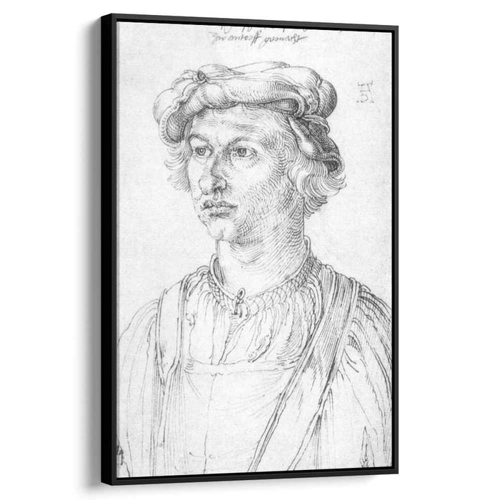 Portrait of a goldsmith from Mechelen (1520) by Albrecht Durer