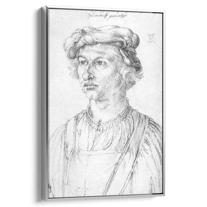 Portrait of a goldsmith from Mechelen (1520) by Albrecht Durer