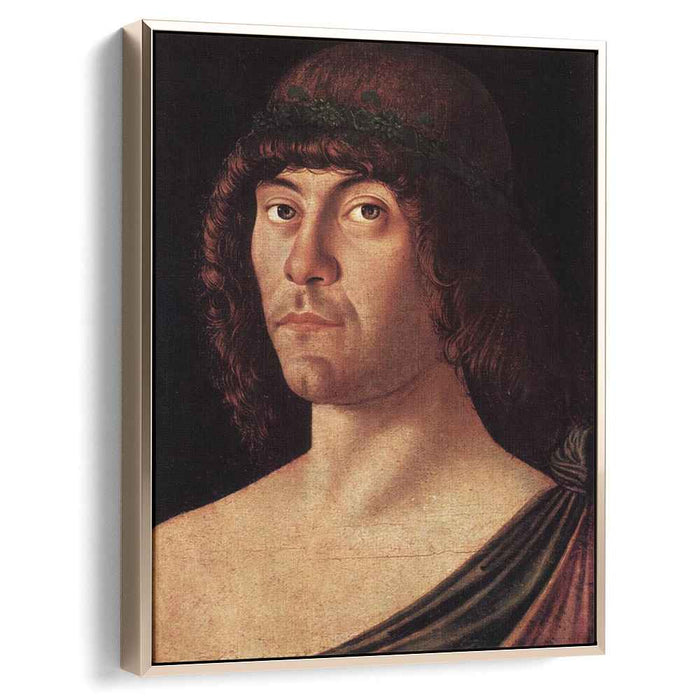 Portrait of a Humanist (1480) by Giovanni Bellini