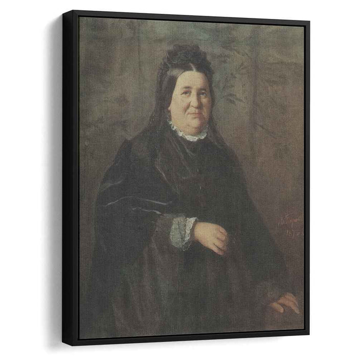 Portrait of A.I. Kridener, born. Ivanova, mother of the artist by Vasily Perov