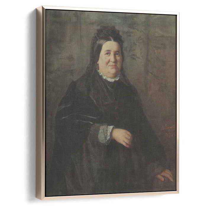 Portrait of A.I. Kridener, born. Ivanova, mother of the artist by Vasily Perov