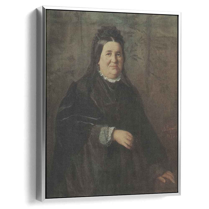 Portrait of A.I. Kridener, born. Ivanova, mother of the artist by Vasily Perov