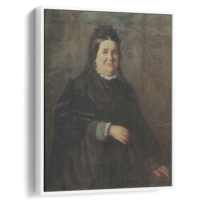 Portrait of A.I. Kridener, born. Ivanova, mother of the artist by Vasily Perov