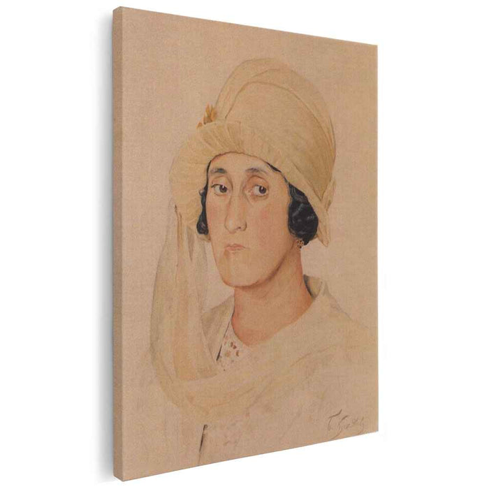 Portrait of A.K. Kashparova (1911) by Boris Kustodiev