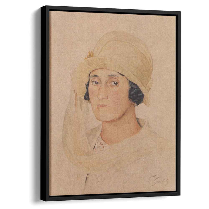 Portrait of A.K. Kashparova (1911) by Boris Kustodiev