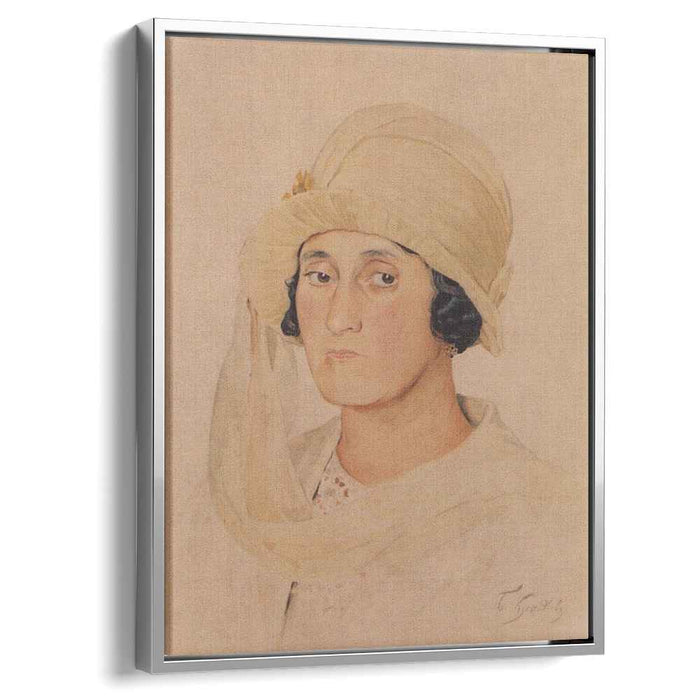 Portrait of A.K. Kashparova (1911) by Boris Kustodiev