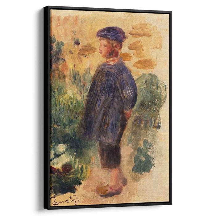 Portrait of a Kid in a Beret (1892) by Pierre-Auguste Renoir