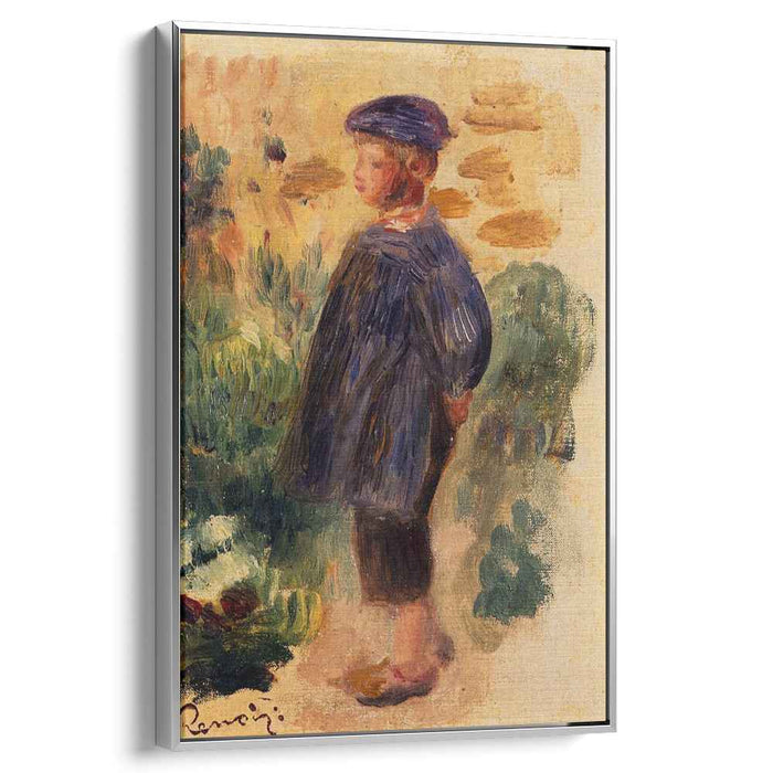 Portrait of a Kid in a Beret (1892) by Pierre-Auguste Renoir