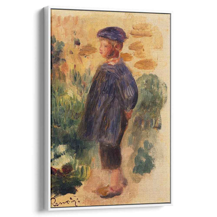 Portrait of a Kid in a Beret (1892) by Pierre-Auguste Renoir