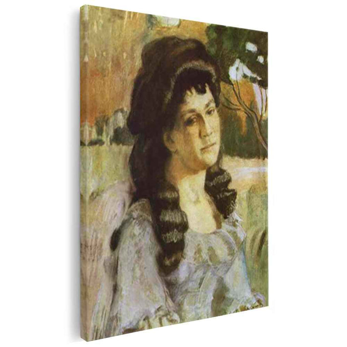 Portrait of a Lady (1902) by Victor Borisov-Musatov