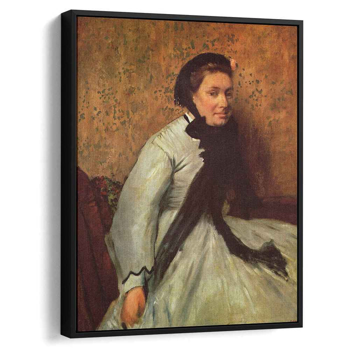 Portrait of a Lady in Grey (1865) by Edgar Degas
