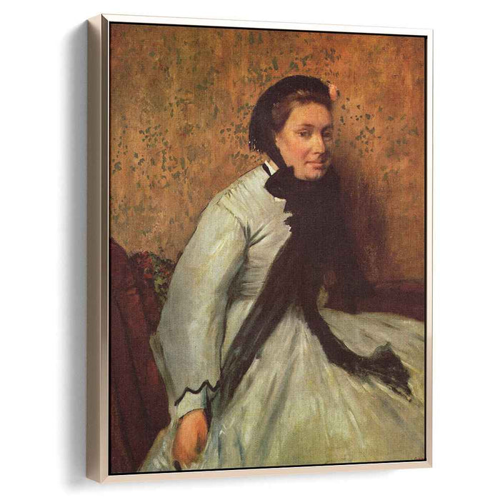 Portrait of a Lady in Grey (1865) by Edgar Degas