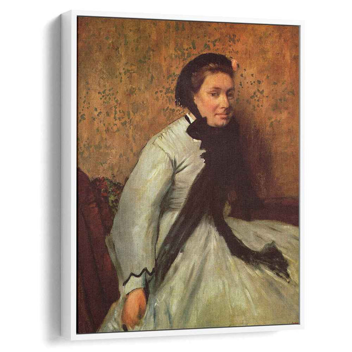 Portrait of a Lady in Grey (1865) by Edgar Degas