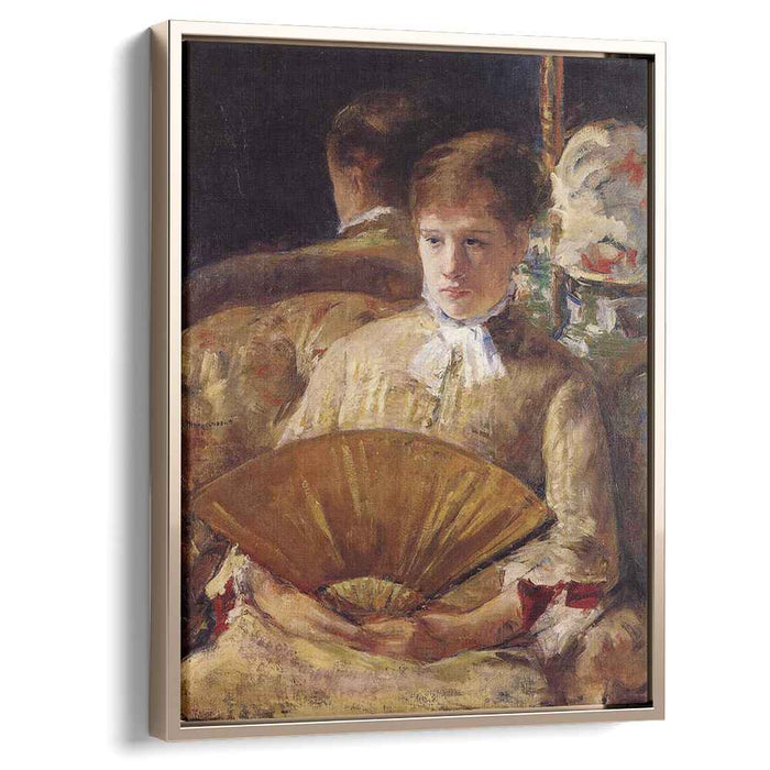 Portrait of a Lady (Miss My Ellison) (1877) by Mary Cassatt