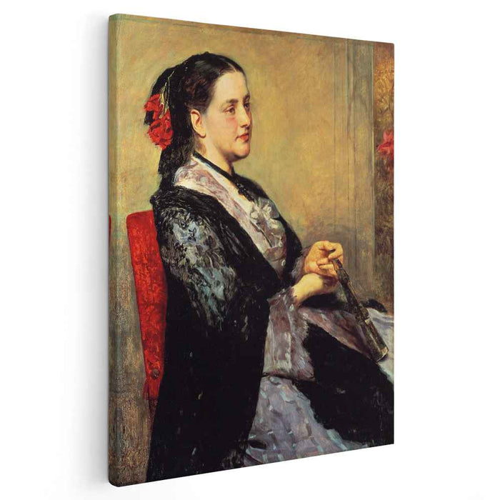 Portrait of a Lady of Seville (1873) by Mary Cassatt