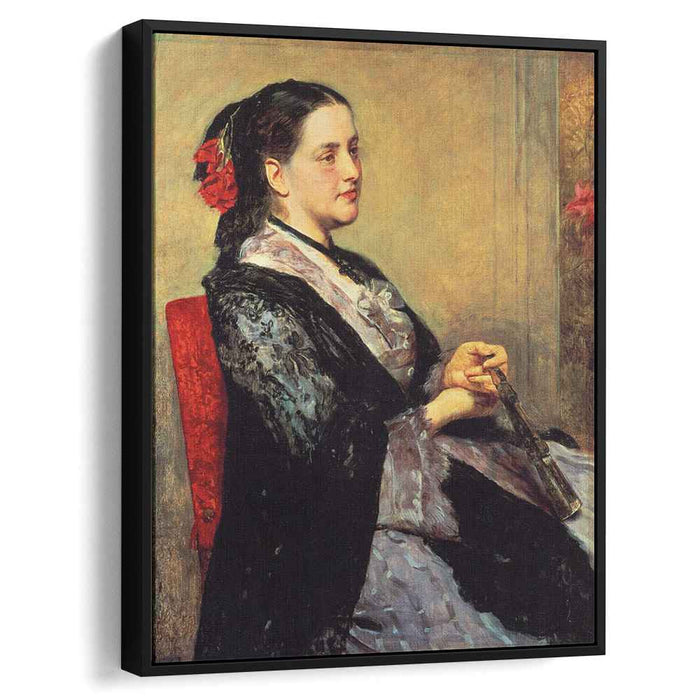 Portrait of a Lady of Seville (1873) by Mary Cassatt