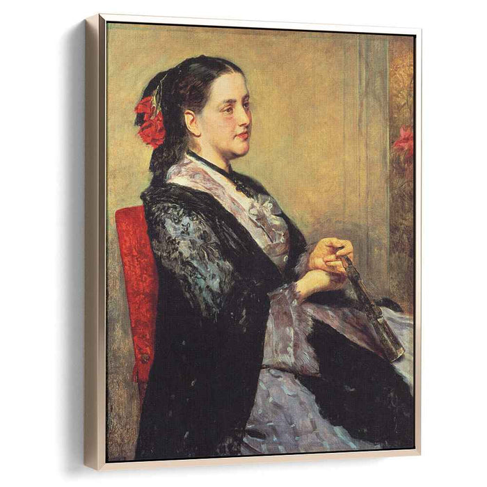 Portrait of a Lady of Seville (1873) by Mary Cassatt