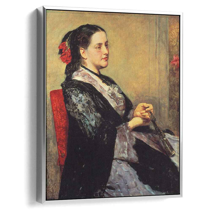 Portrait of a Lady of Seville (1873) by Mary Cassatt