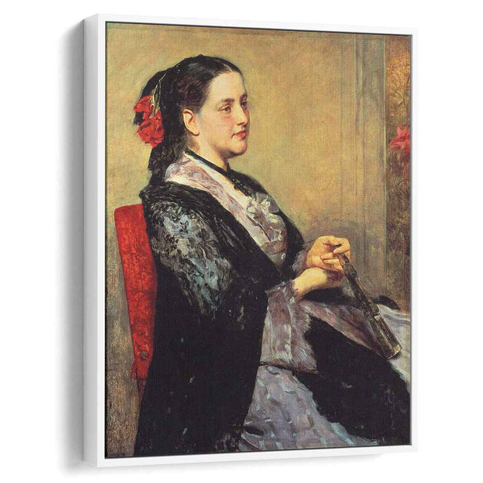 Portrait of a Lady of Seville (1873) by Mary Cassatt