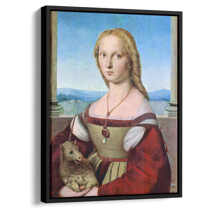 Portrait of a Lady with a Unicorn (1506) by Raphael
