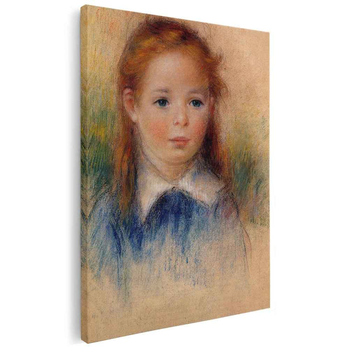 Portrait of a Little Girl (1880) by Pierre-Auguste Renoir