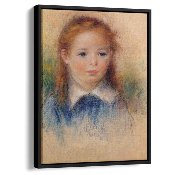 Portrait of a Little Girl (1880) by Pierre-Auguste Renoir