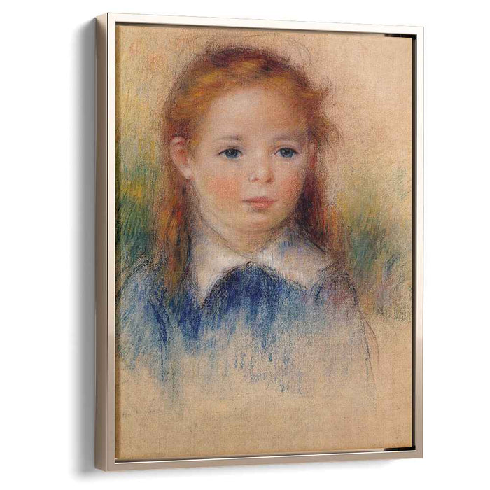Portrait of a Little Girl (1880) by Pierre-Auguste Renoir