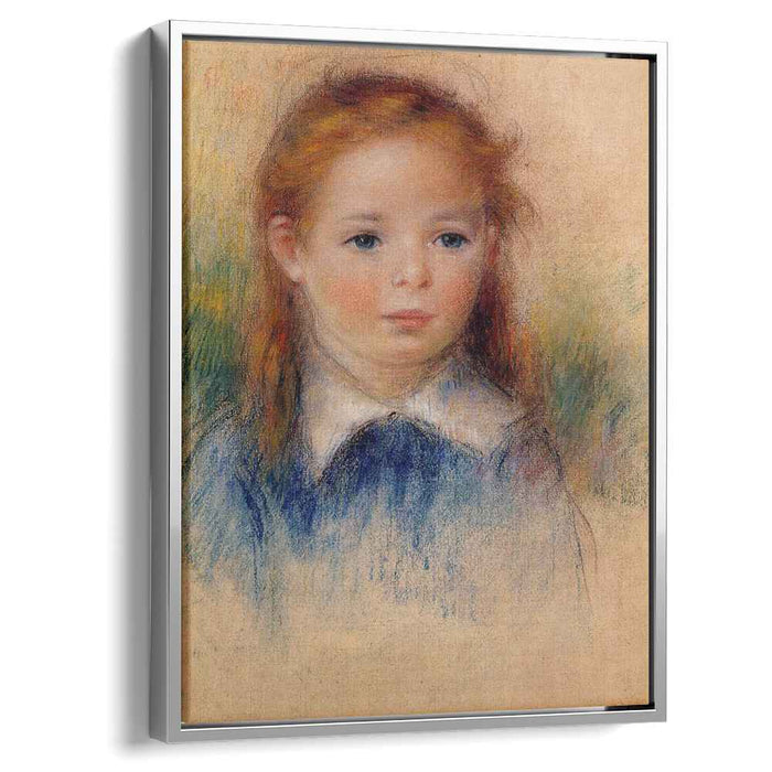 Portrait of a Little Girl (1880) by Pierre-Auguste Renoir