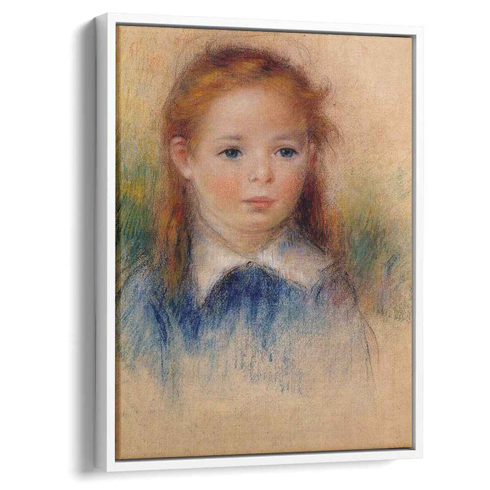 Portrait of a Little Girl (1880) by Pierre-Auguste Renoir