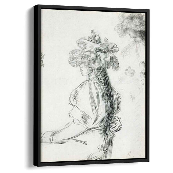 Portrait of a Little Girl by Pierre-Auguste Renoir