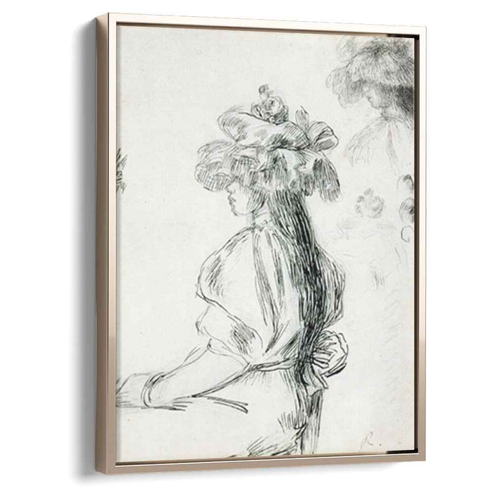 Portrait of a Little Girl by Pierre-Auguste Renoir