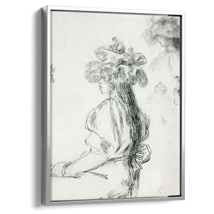 Portrait of a Little Girl by Pierre-Auguste Renoir