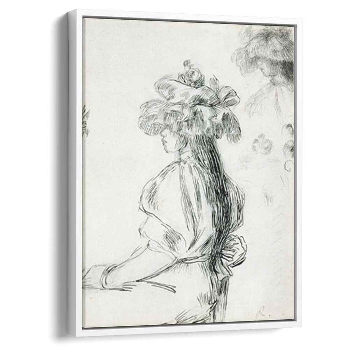 Portrait of a Little Girl by Pierre-Auguste Renoir