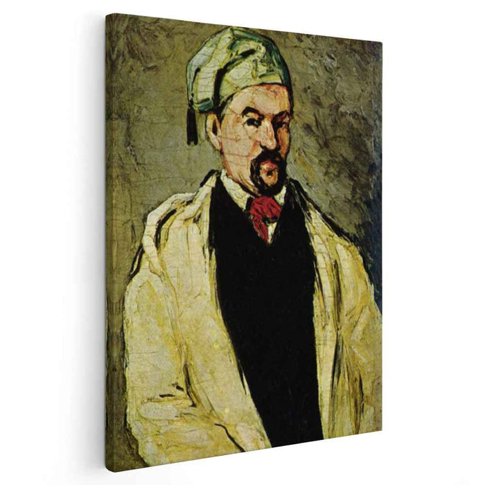 Portrait of a Man in a Blue Cap, or Uncle Dominique by Paul Cezanne