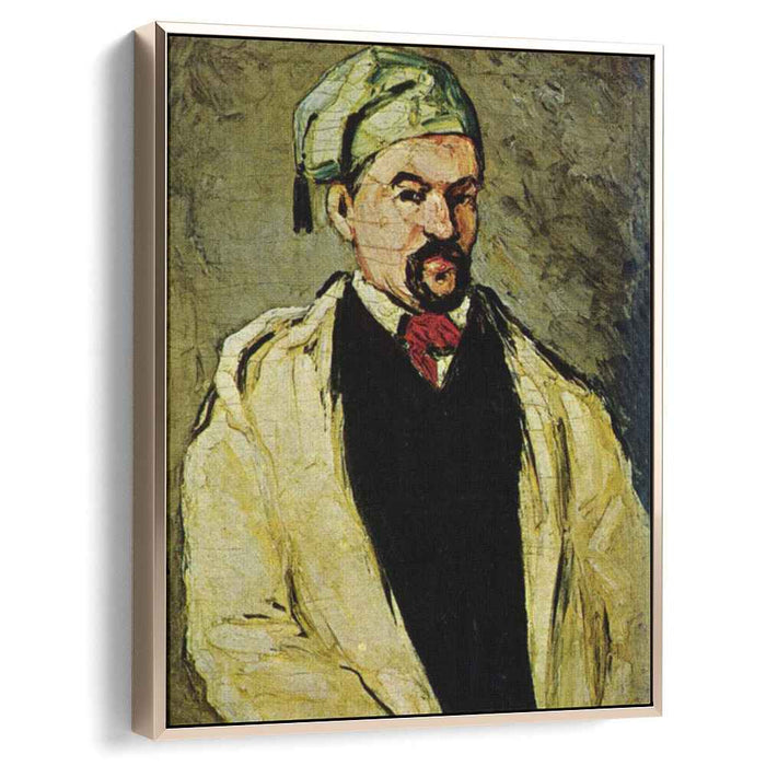 Portrait of a Man in a Blue Cap, or Uncle Dominique by Paul Cezanne