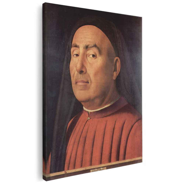 Portrait of a Man (Trivulzio portrait) (1476) by Antonello da Messina