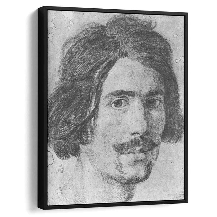 Portrait of a Man with a Moustache (Supposed Self Portrait) (1630) by Gian Lorenzo Bernini