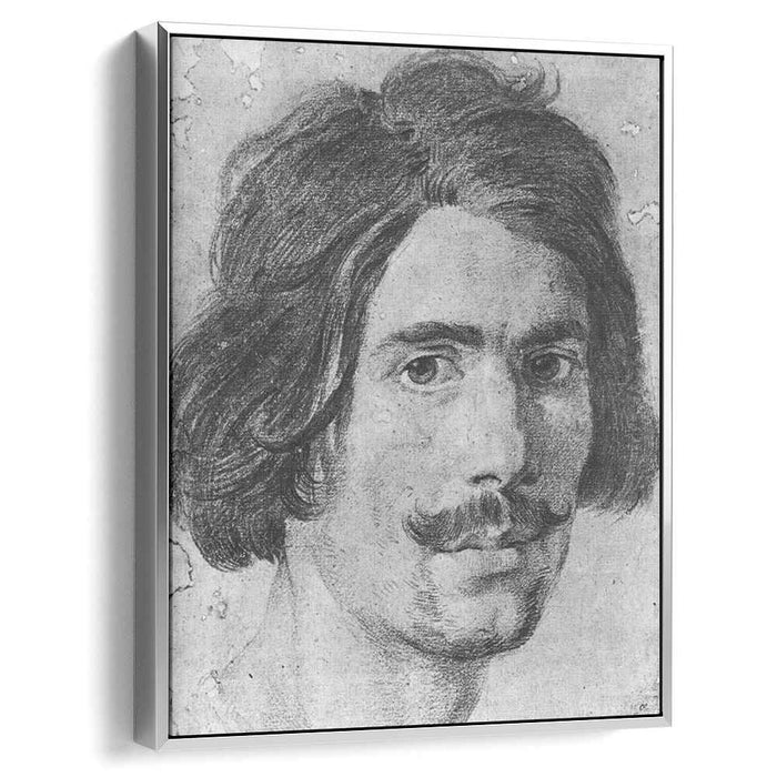 Portrait of a Man with a Moustache (Supposed Self Portrait) (1630) by Gian Lorenzo Bernini