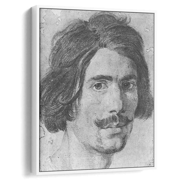 Portrait of a Man with a Moustache (Supposed Self Portrait) (1630) by Gian Lorenzo Bernini
