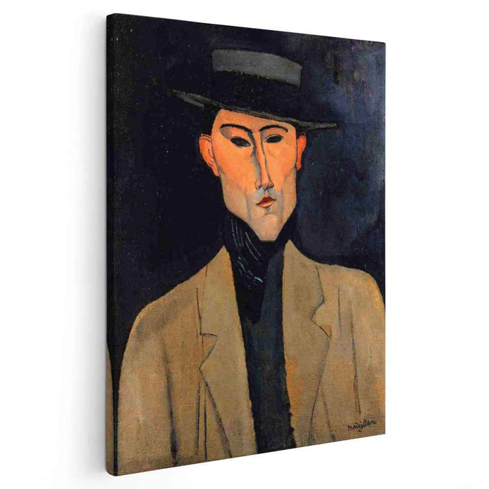 Portrait of a Man with Hat (Jose Pacheco ) (1915) by Amedeo Modigliani