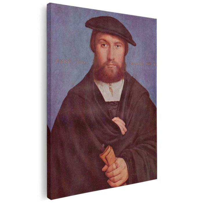 Portrait of a Member of the Wedigh Family (1533) by Hans Holbein the Younger