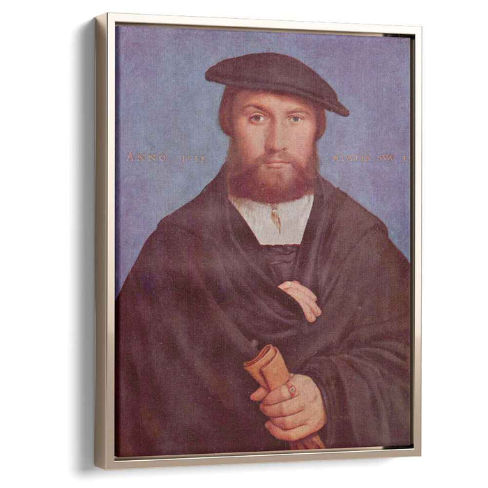 Portrait of a Member of the Wedigh Family (1533) by Hans Holbein the Younger