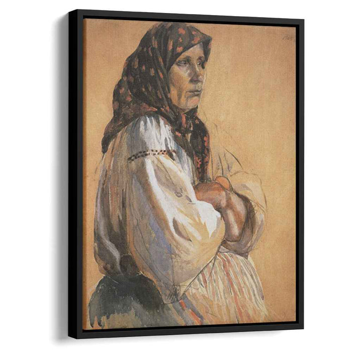 Portrait of a nurse (1903) by Zinaida Serebriakova