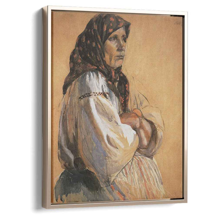 Portrait of a nurse (1903) by Zinaida Serebriakova