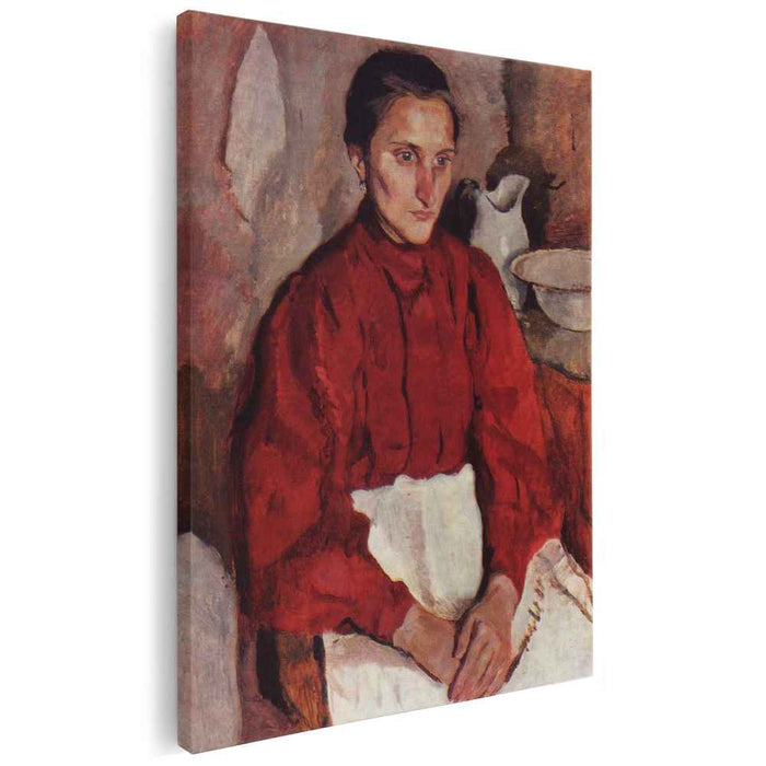 Portrait of a nurse (1907) by Zinaida Serebriakova