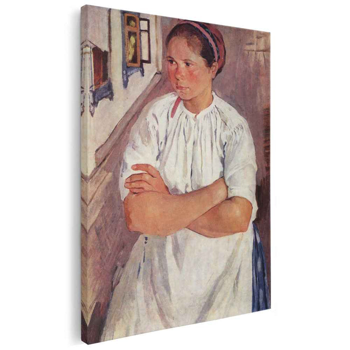 Portrait of a nurse (1909) by Zinaida Serebriakova