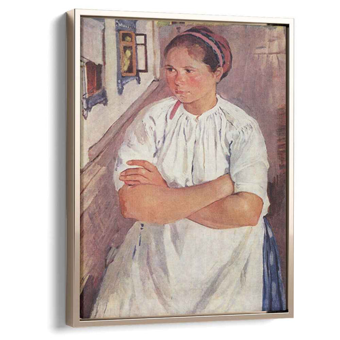 Portrait of a nurse (1909) by Zinaida Serebriakova