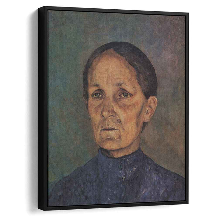 Portrait of A.P.Petrovoy-Vodkin, artist's mother by Kuzma Petrov-Vodkin