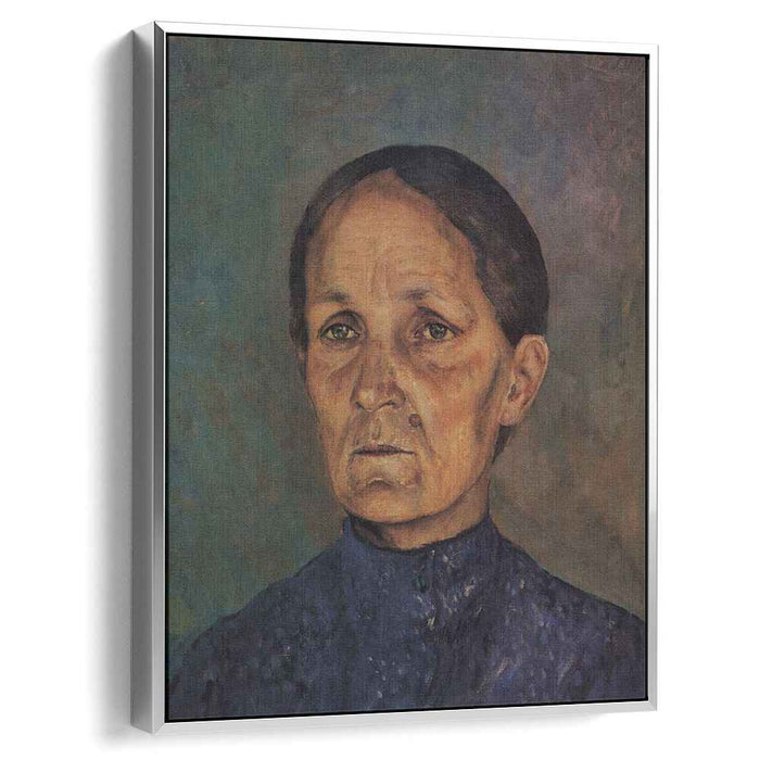 Portrait of A.P.Petrovoy-Vodkin, artist's mother by Kuzma Petrov-Vodkin