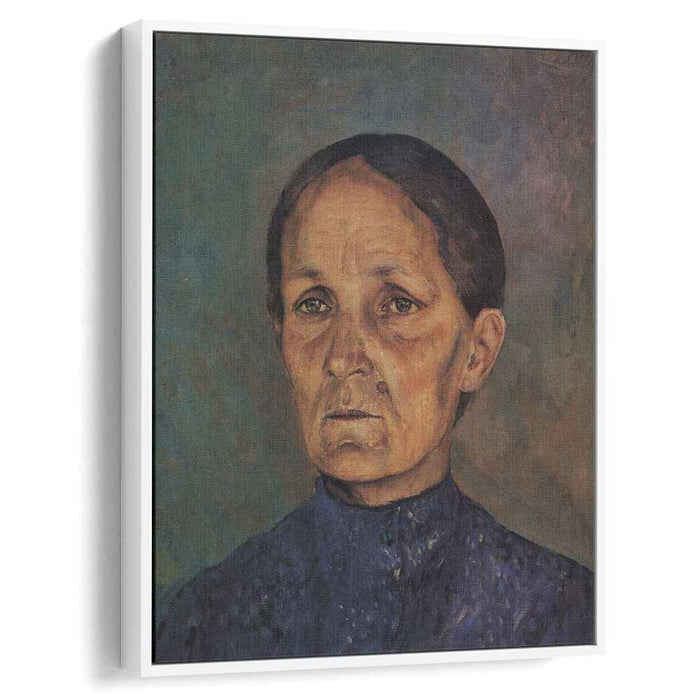 Portrait of A.P.Petrovoy-Vodkin, artist's mother by Kuzma Petrov-Vodkin